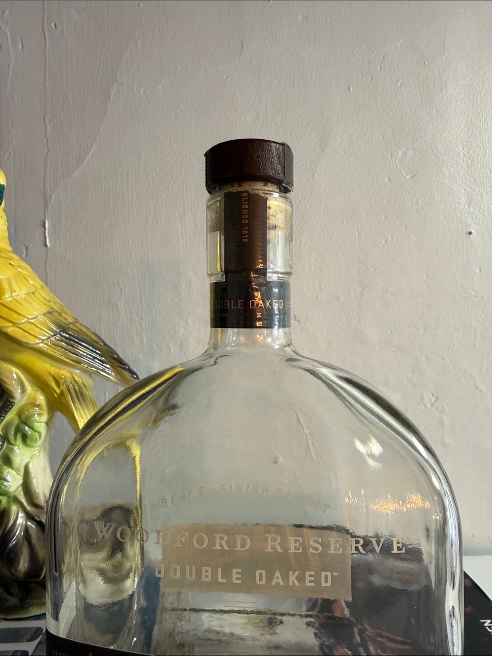 Woodford Reserve Double Oak EMPTY BOTTLE - Unrinsed - - Picture 5 of 8